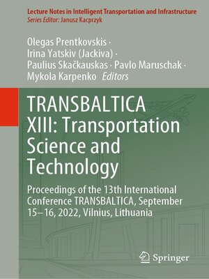 cover image of TRANSBALTICA XIII